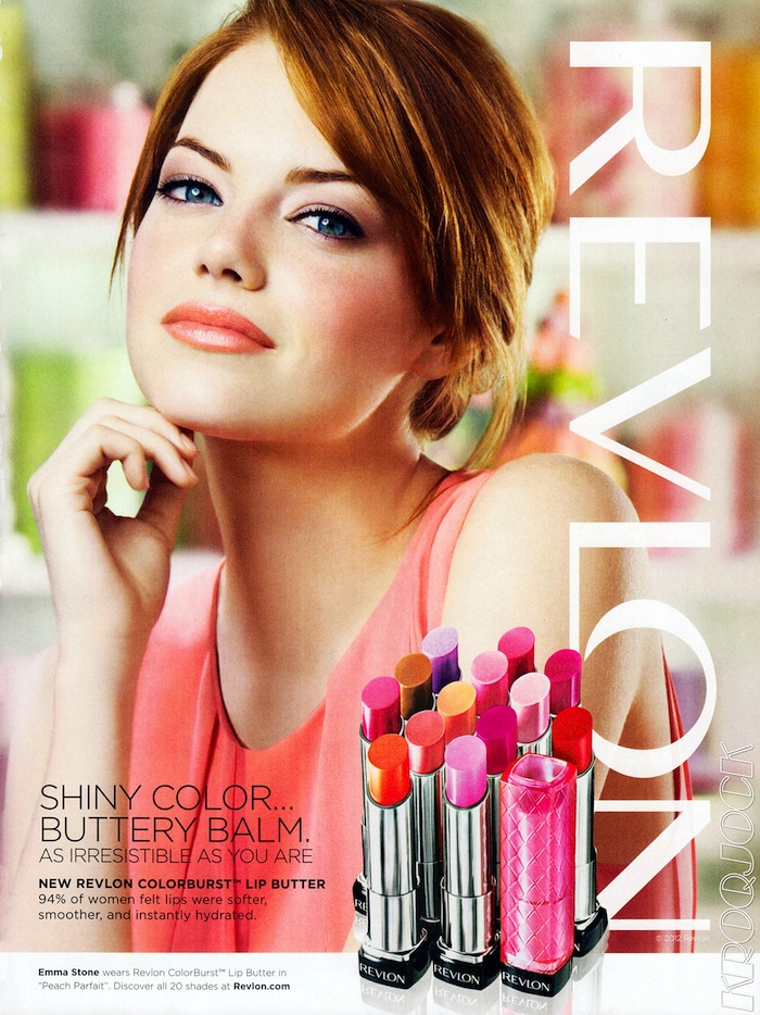 Emma Stone - Revlon Make-up Adverts
