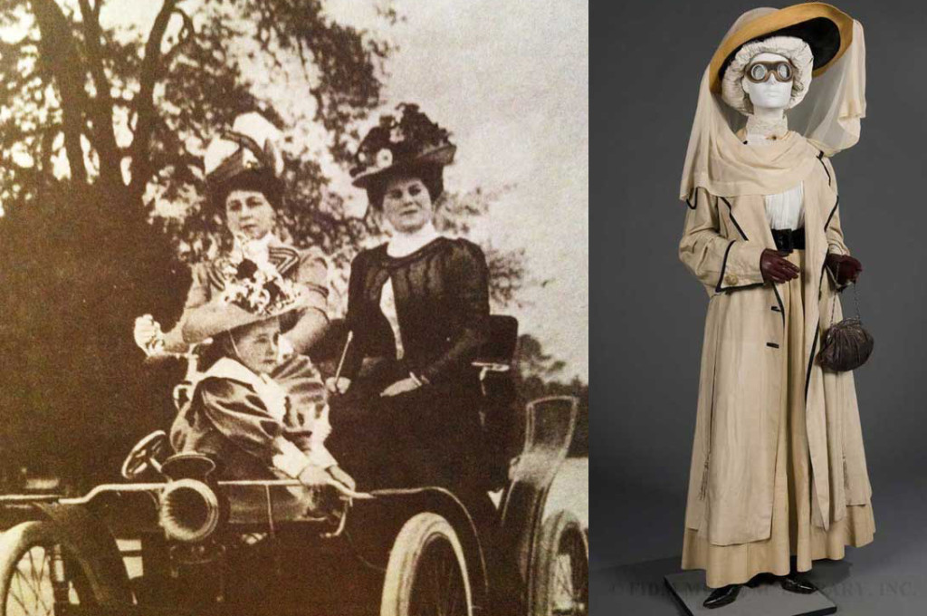 Women-Automobile-fashions-Paris-1901