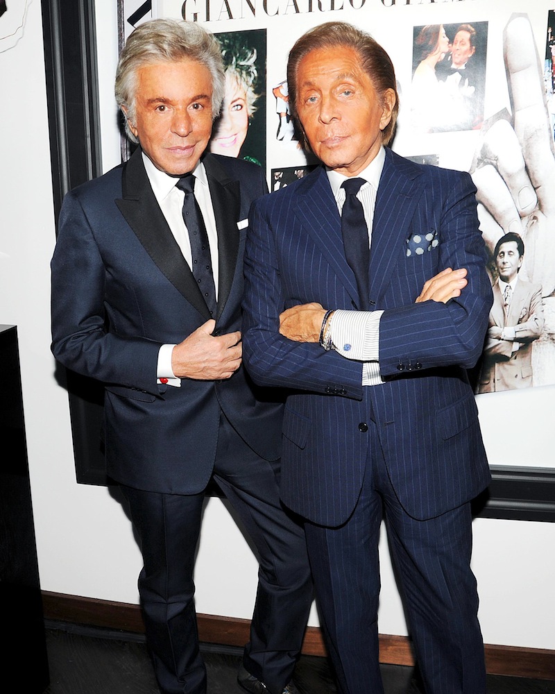 W MAGAZINE Cocktail Party Hosted by STEFANO TONCHI to Celebrate GIANCARLO GIAMMETTI on the Occasion of his New Book Private: Giancarlo Giammetti