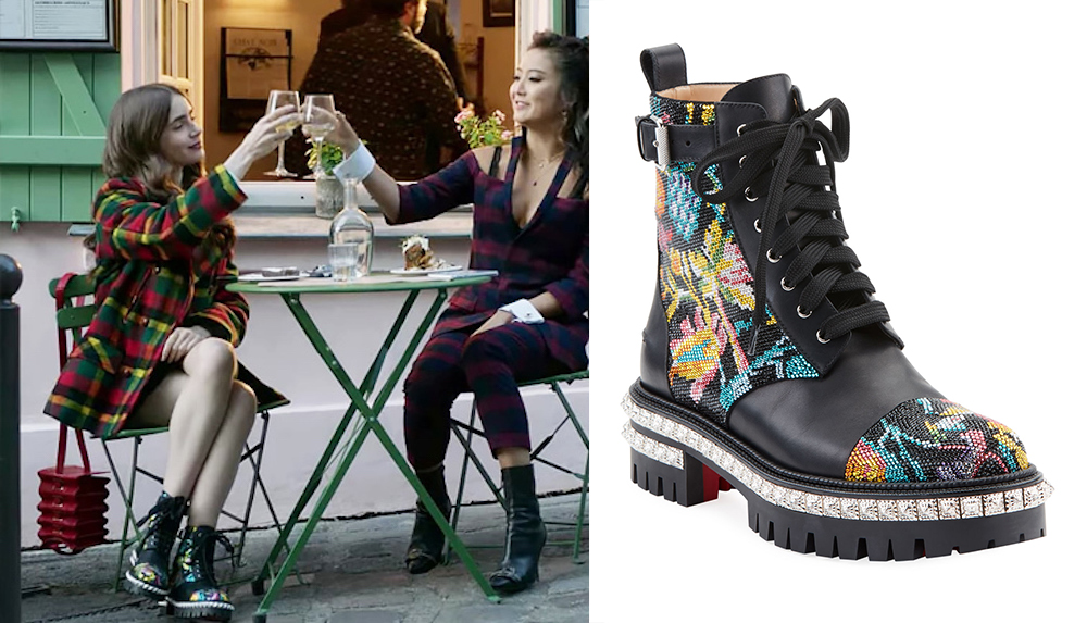 emily in paris louboutin boots