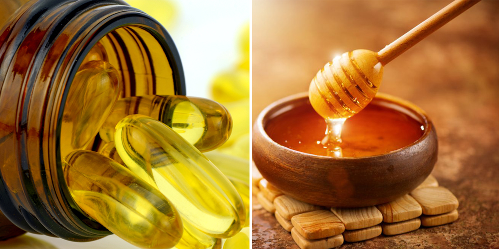 Cách trị thâm môi bằng vitamin E và mật ong