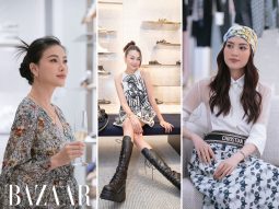 Khai trương cửa hàng Dior: Phương Khánh, Lan Ngọc như công chúa du mục, Thanh Hằng đụng hàng Jisoo